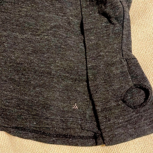 Alternative Letter Printed Gray Long Sleeve Tee - Picture 8 of 8